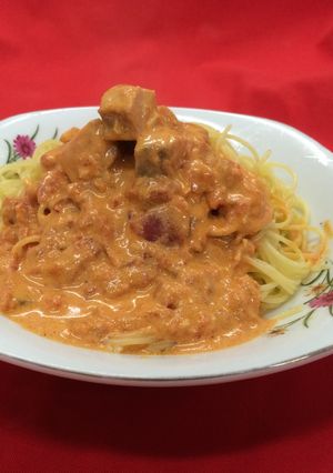 コロコロスモークサーモントマトパスタ-レシピのメイン写真