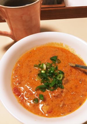 簡単過ぎ!鯖缶のトマトクリームスープ♡-レシピのメイン写真