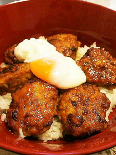 簡単!シンプルなつくね丼-レシピのメイン写真
