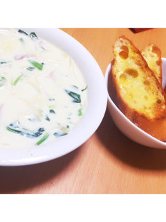 簡単!美味しい!牛乳スープ-レシピのメイン写真