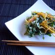 にんじん&にんじん・かき揚げ♪