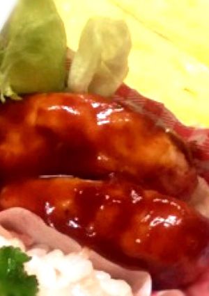 鶏つくねのケチャップ煮☆やわらか♪-レシピのメイン写真