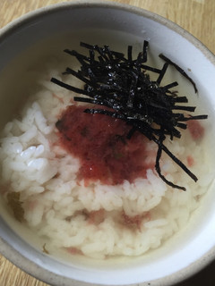 小腹が空いたときに簡単お茶漬け-レシピのメイン写真