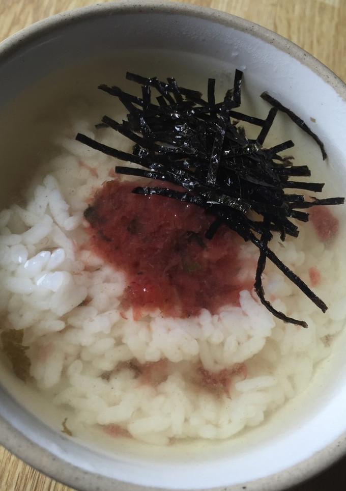 小腹が空いたときに簡単お茶漬け-レシピのメイン写真