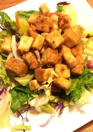 生揚げのっけサラダ-レシピのメイン写真