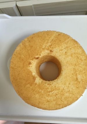 失敗なし！ホケミで簡単シフォンケーキ♪-レシピのメイン写真