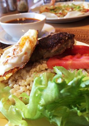 のせるだけ！冷凍ハンバーグで簡単ロコモコ-レシピのメイン写真
