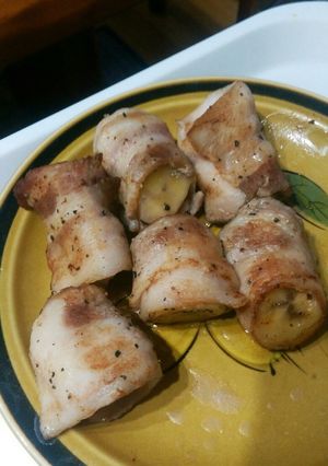 バナナの豚肉巻き-レシピのメイン写真