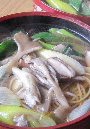 うどんや蕎麦の具に☆簡単キノコ葱炒め♪-レシピのメイン写真