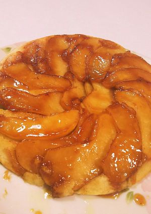 簡単！フライパンで卵なしりんごケーキ-レシピのメイン写真