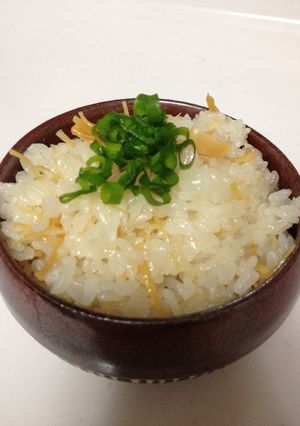 干しホタテDEおこわ-レシピのメイン写真