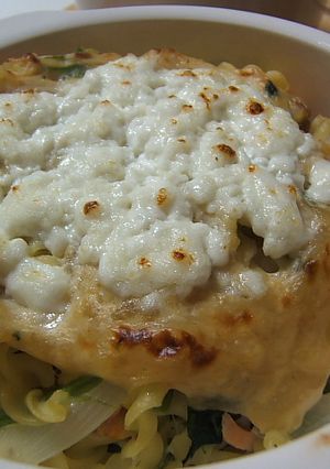 サーモンとほうれん草の豆乳グラタン-レシピのメイン写真