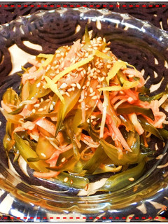 常備菜★茎わかめのマリネ♪ダイエットにも-レシピのメイン写真