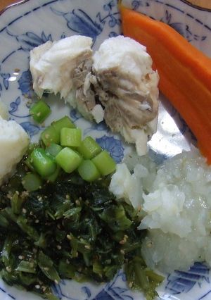 11ケ月の離乳食-レシピのメイン写真