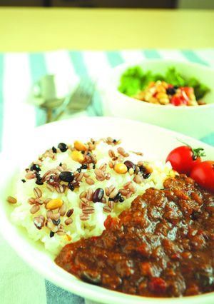 蒸し雑穀で簡単！雑穀カレー-レシピのメイン写真