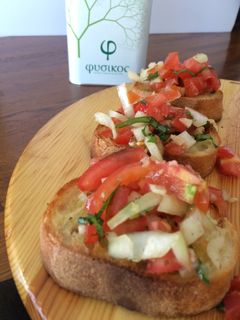 簡単!美容にもいい、トマトのブルスケッタ-レシピのメイン写真