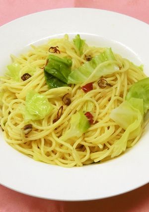 春キャベツとアンチョビのパスタ-レシピのメイン写真
