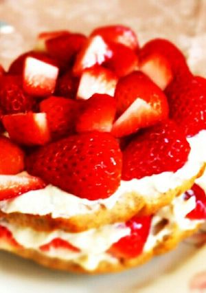 バナナと全粒粉スポンジのヘルシーケーキ-レシピのメイン写真