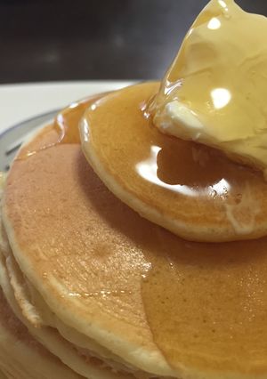 お粥パンケーキ-レシピのメイン写真