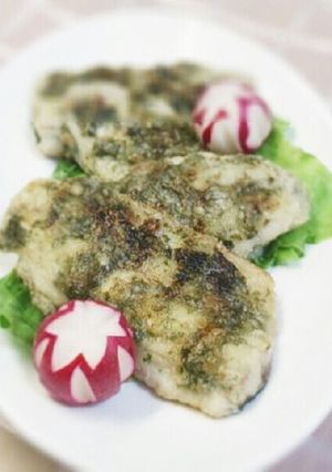 ★鯵の梅パセリ(大葉)焼き★-レシピのメイン写真
