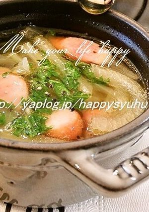 ストウブdeオニオン☆コンソメスープ-レシピのメイン写真