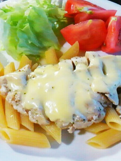 簡単ヘルシー❤鶏胸肉のチーズ焼き-レシピのメイン写真