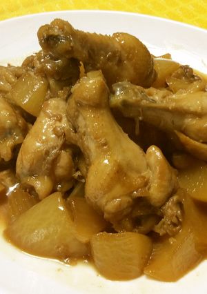鶏肉と大根のこってり甘酢煮-レシピのメイン写真
