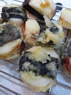 長芋の梅肉天ぷら-レシピのメイン写真