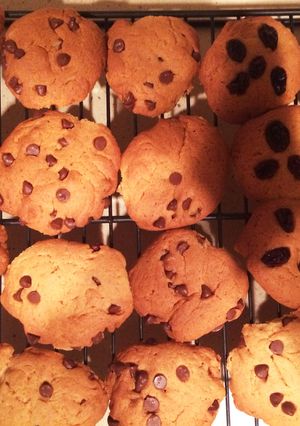 ココナッツオイルのチョコチップクッキー-レシピのメイン写真