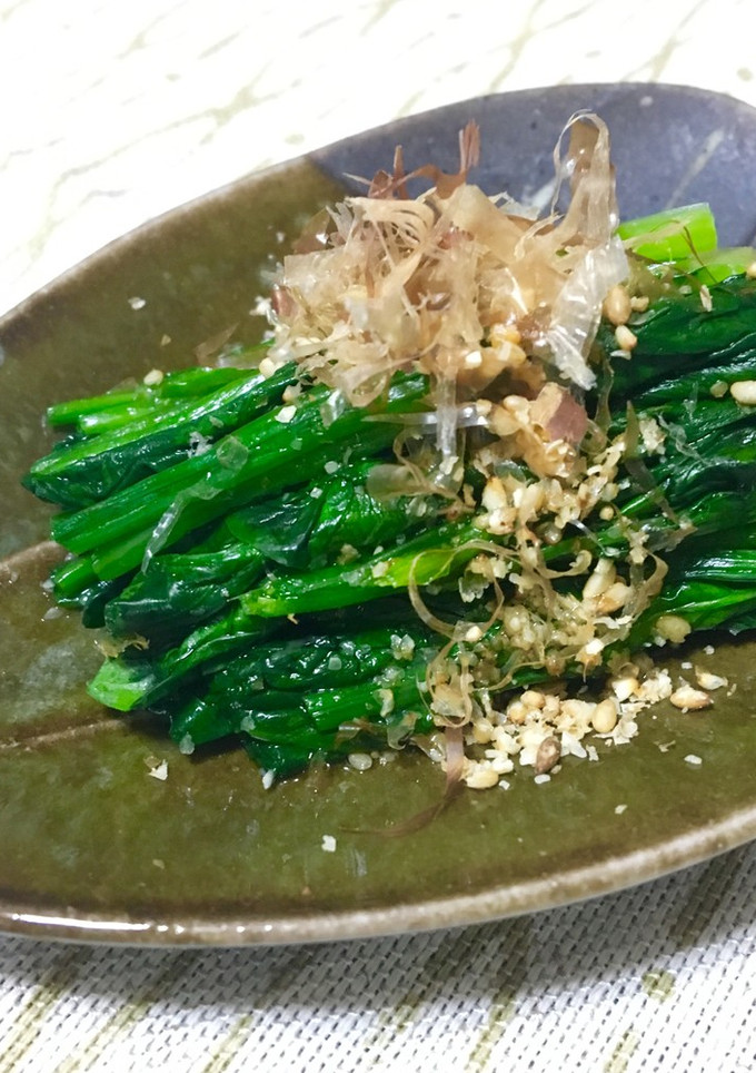 ゴマ×野菜 お浸し【まごわやさしい】-レシピのメイン写真