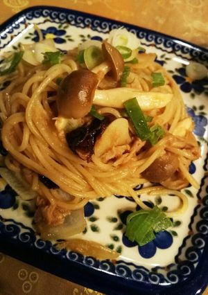 ♪てけとー和風干しトマトパスタ♪-レシピのメイン写真