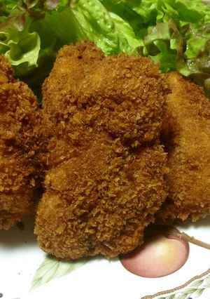 ✴︎簡単♥︎ニンニクを挟んだチキンカツ-レシピのメイン写真
