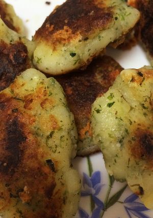 簡単もっちもち★青のりチーズじゃがもち-レシピのメイン写真