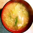 キャベツの味噌汁