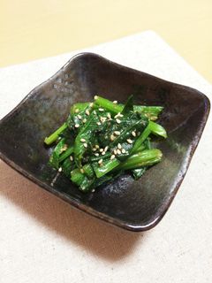 簡単☆ほうれん草のごま和え-レシピのメイン写真