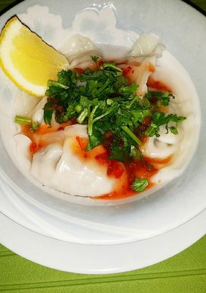 パクチー餃子（冷凍）-レシピのメイン写真