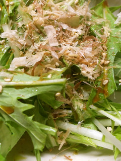 水菜のしょうがドレサラダ-レシピのメイン写真