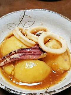 新漁いかと新じゃがいもの煮物-レシピのメイン写真