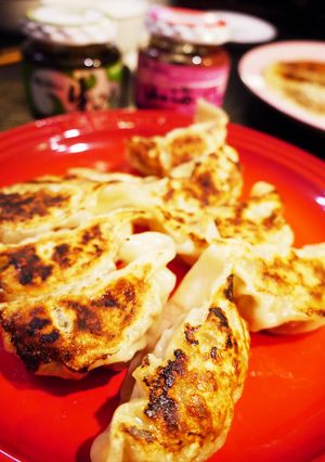 磯じまん＆山海ぶしを使った簡単味付け餃子-レシピのメイン写真