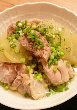 圧力鍋で簡単美味しい♡塩鶏大根-レシピのメイン写真