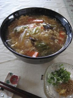 かき玉あんかけうどん-レシピのメイン写真