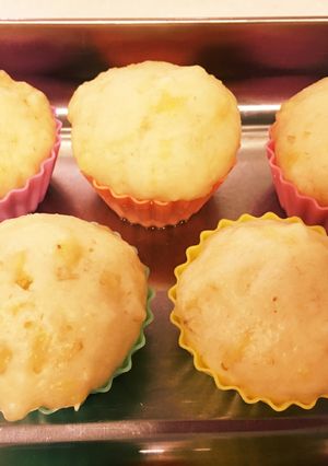 バナナ蒸しパン[離乳食後期]-レシピのメイン写真