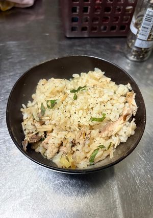 秋の味覚秋刀魚と紫蘇の混ぜ込みご飯-レシピのメイン写真