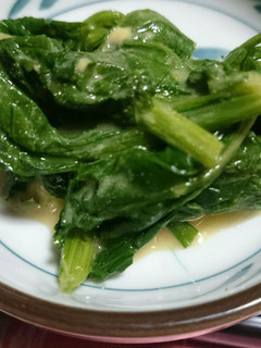 セロリの葉っぱのからし和え-レシピのメイン写真
