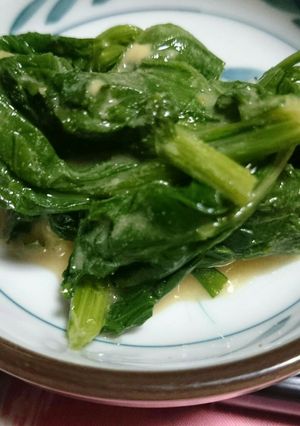 セロリの葉っぱのからし和え-レシピのメイン写真
