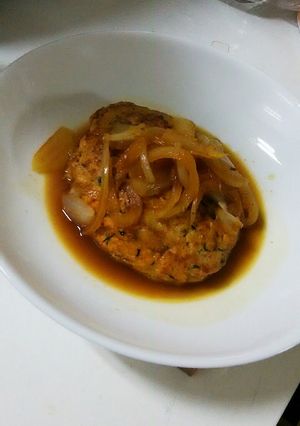 ヘルシー豆腐ハンバーグ-レシピのメイン写真