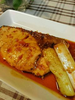 簡単!美味しい~ぶりの胡麻てりやき~♥-レシピのメイン写真