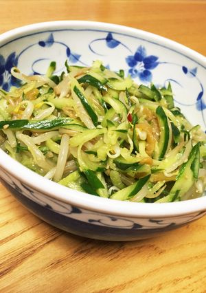 野菜モリモリ☆中華くらげのもやしキュウリ-レシピのメイン写真