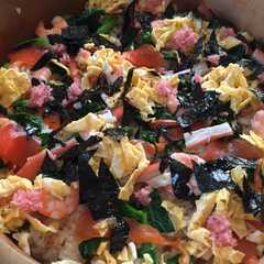 磯じまんで華やか丼-レシピのメイン写真