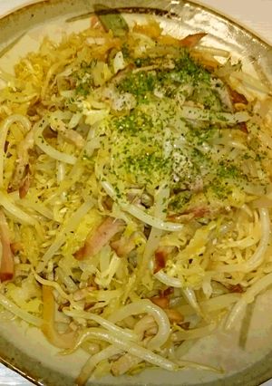 焼きそば弁当＆チャーシューもやし-レシピのメイン写真